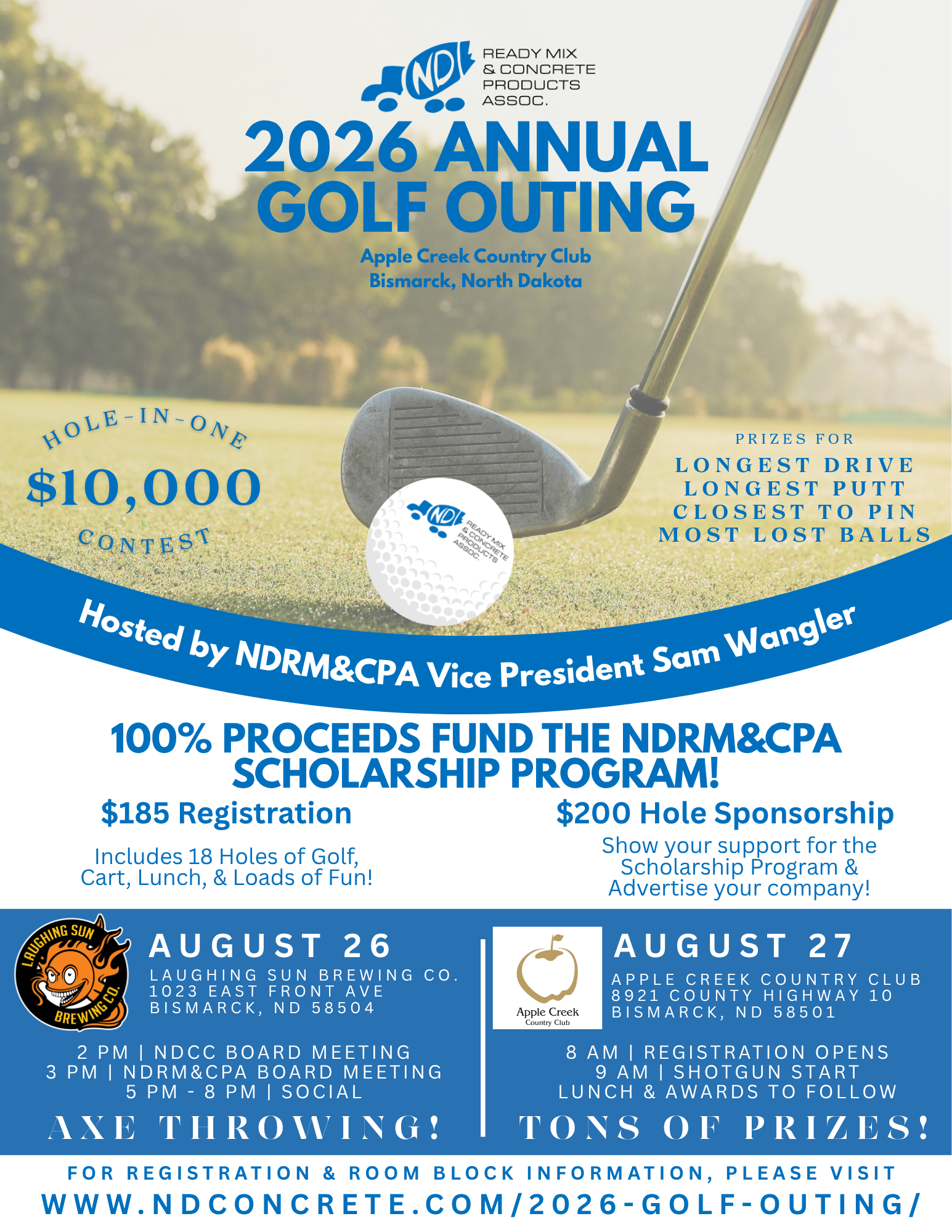 2026 ANNUAL GOLF OUTING